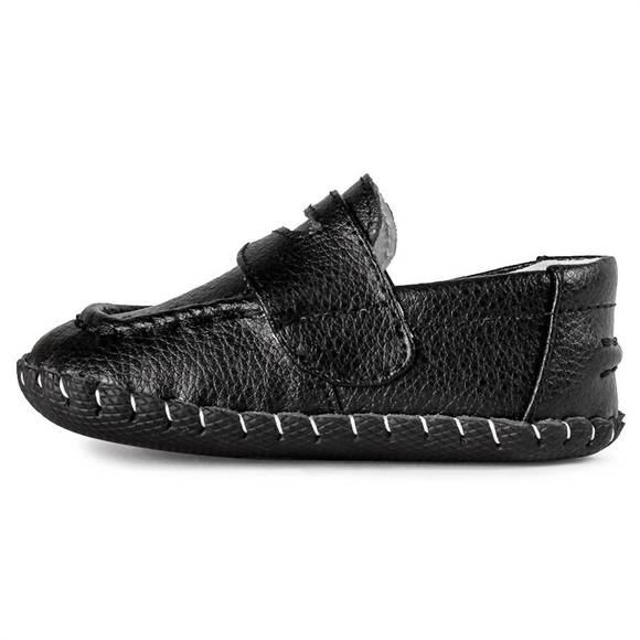 NEW PEDIPED boy's originals charlie shoes in black - Picture 2 of 4